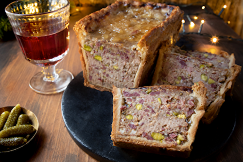 Pâté en croûte de Noël