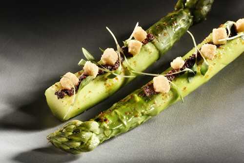 Asperges juste croquantes de Julien Allano