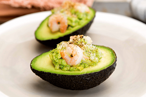 Avocats gratinés aux crevettes, une recette originale