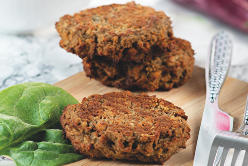 Baba ganoush burger, le steak végétal facile