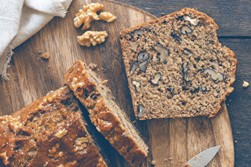 Banana bread aux cerneaux de noix