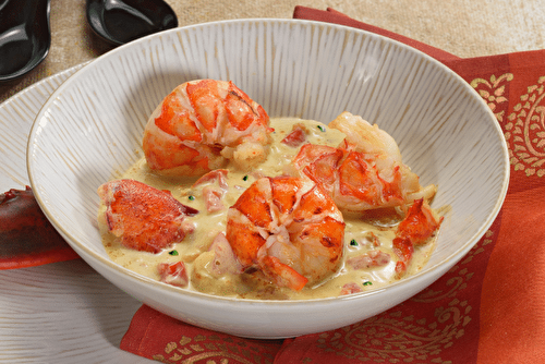 Blanquette de homard coco-gingembre