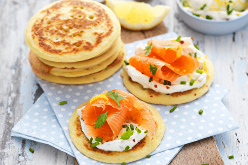 Blinis au saumon fumé, la chandeleur autrement