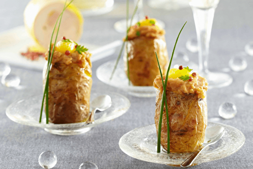 Bouchées de Pompadour au foie gras