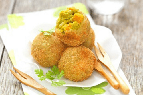 Boulettes de petits pois carottes, la recette du placard