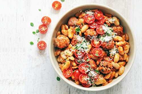 Boulettes et Haricots Tarbais, la recette facile