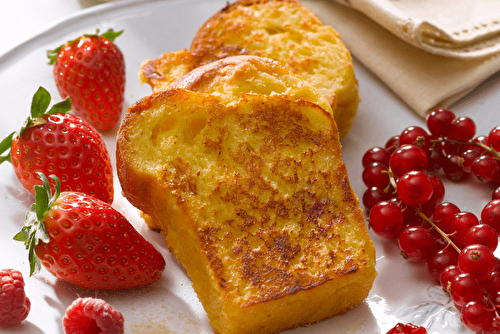 Brioche perdue à la fleur d’oranger , l'anti gaspi gourmand