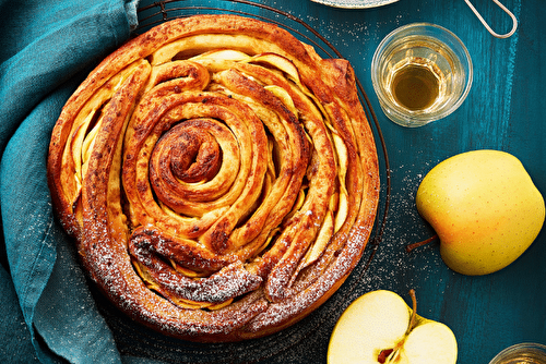 Brioche Tourbillon à la Pomme du Limousin AOP