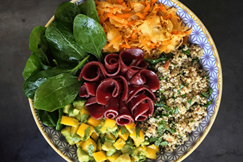 Buddha bowl version choucroute, la recette detox