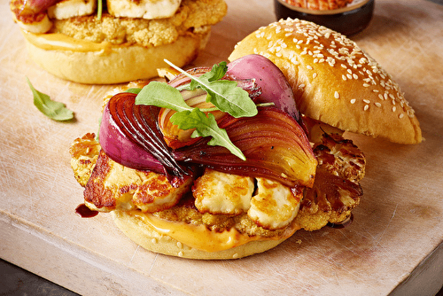 Burgers au chou-fleur Teriyaki, végétal et gourmand