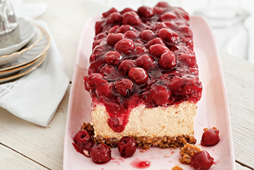 Cheesecake aux cerises, parfaitement délicieux !