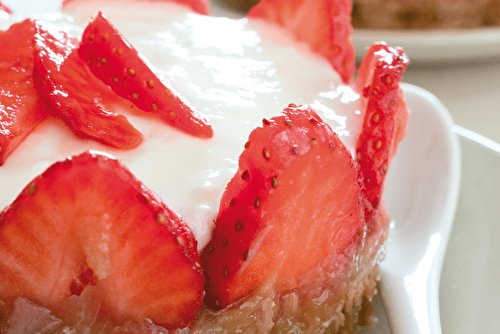 Cheesecake fraise rhubarbe, l'exquise recette