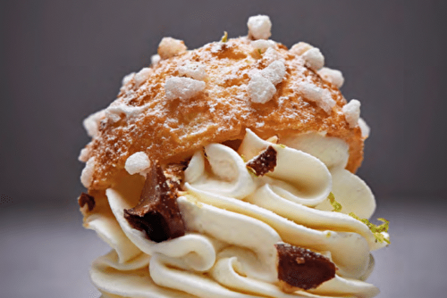 Choux à la chantilly, la recette de Philippe Conticini