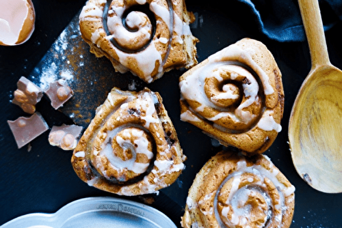 Cinnamon rolls au chocolat pour le brunch ou le goûter