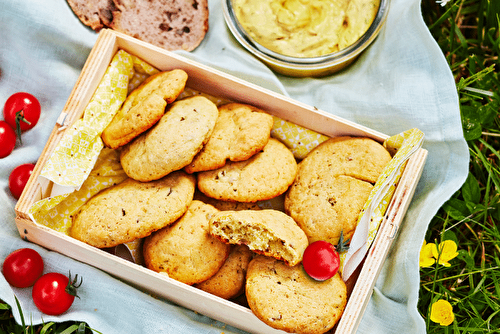 Cookies à l’abondance, l’apéro à emmener en pique-nique