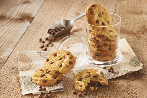 Cookies aux pépites de chocolat noir