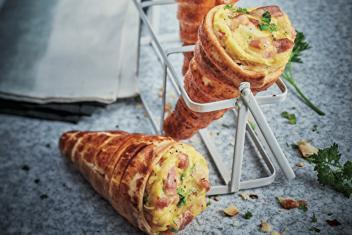 Cornets Quiche, le classique revisité