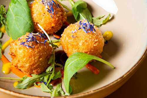 Croquettes de patates douces, divines tapas