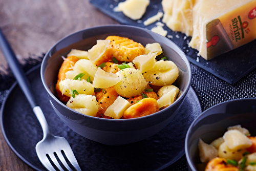 Duo de gnocchi au Sbrinz AOP, fait maison