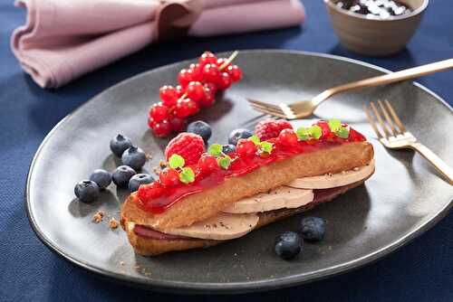 Eclair au foie gras, la recette pour la fête des mères