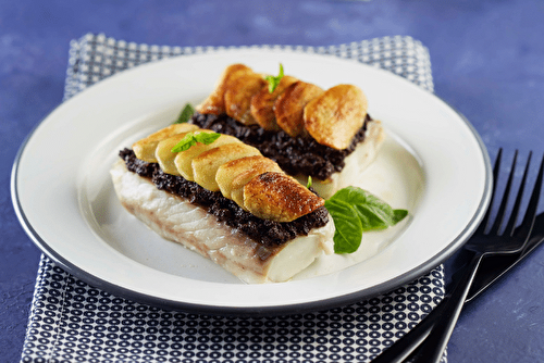 Filet de lieu en écailles de Ratte du Touquet