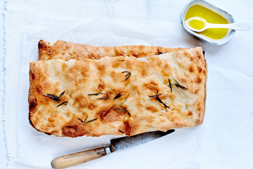 Focaccia au romarin, le pain à l’italienne