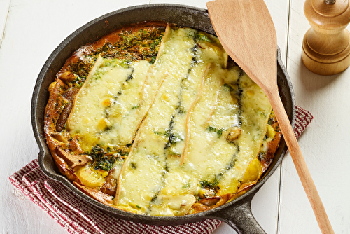 Frittata au Morbier AOP