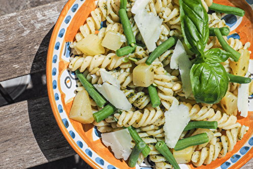 Fusilli au pesto genovese, la pasta du dimanche soir