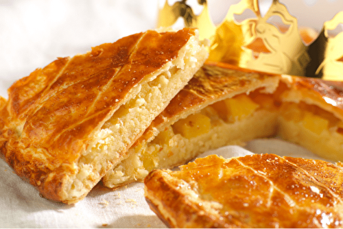 Galette des Rois coco ananas, l'exotique