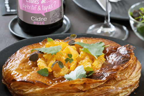 Galette des Rois fenouil et mandarine