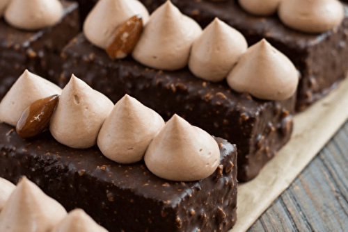 Gâteaux moelleux au chocolat et ganache