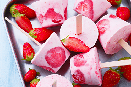 Glace aux fraises, la recette à réaliser sans turbine