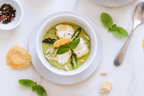 Gnocchi de ricotta au pesto d’asperges