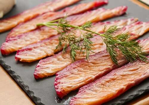 Gravlax de Saumon à la betterave, inspiré du Grand Nord