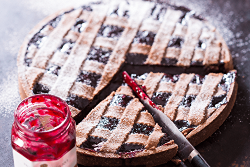 Linzertorte aux fruits des bois, l'autrichienne