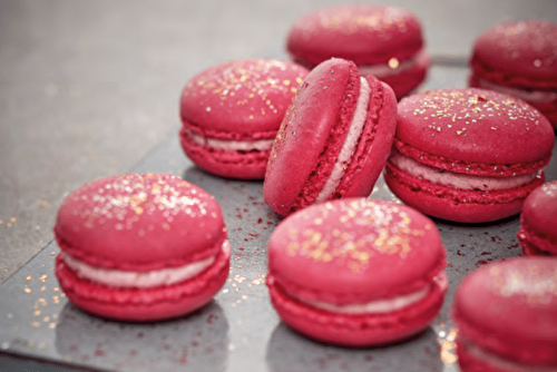 Macaron vanille et fruits rouges de Philippe Conticini