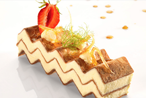 Mille-feuilles de Crêpes de Laurent Bacquer