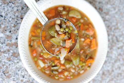 Minestrone Alla Genovese, la vraie recette italienne