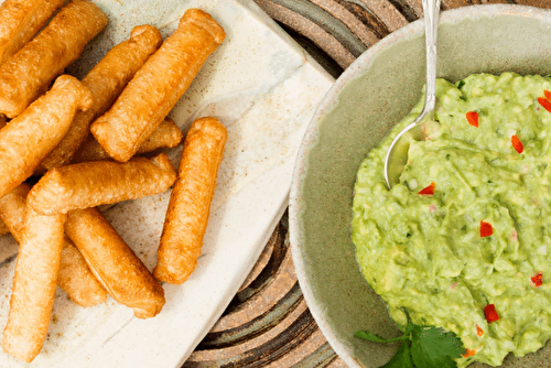 Mozza sticks et guacamole épicé, l'apéro délicieux