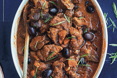 Navarin d’agneau aux olives noires, le plat qui mijote