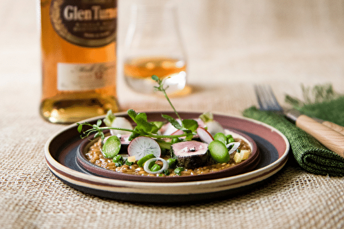 Noisette d’agneau aux herbes par Geoffroy Maillard