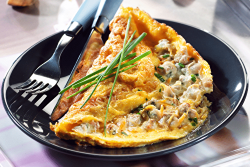 Omelette aux coques, simplement gourmande - Kiss My Chef