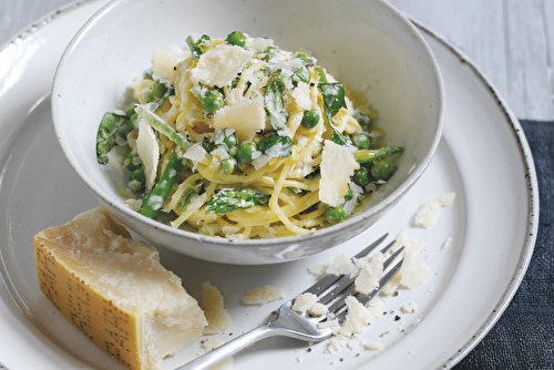 Pasta alla primavera au Parmigiano Reggiano