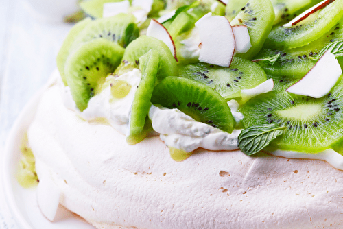 Pavlova au kiwi de l’Adour, le dessert qui fait sensation