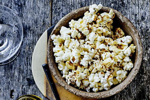 Pop corn à la truffe, savoureusement sain