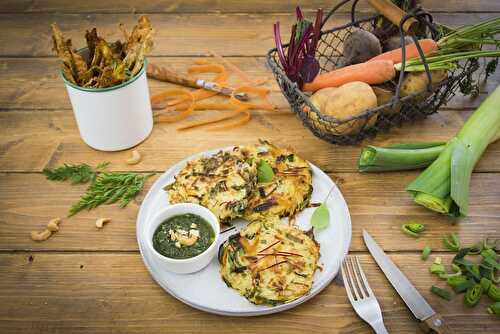 Röstis aux épluchures, la recette zéro déchets