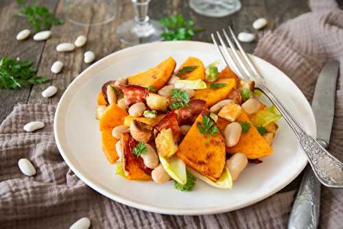 Salade de Haricots Tarbais et butternut