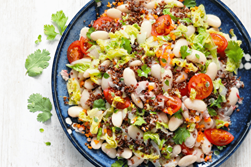 Salade de Haricots Tarbais et quinoa