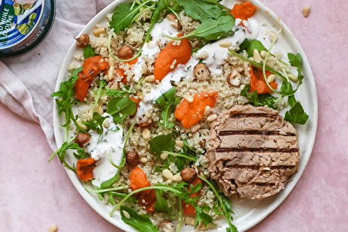 Salade de quinoa au thon pour prolonger l'été