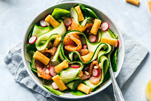 Salade fraîcheur aux Gavottes Boursin